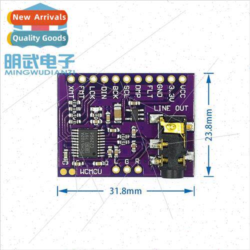 MCU-5102 PCM5102A Stereo DAC Digital to Analog Converter PLL