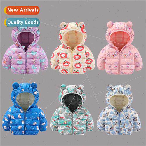 New childrens childrens down cotton jacket in small children