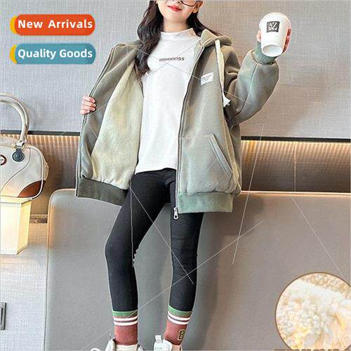 Girls padded jacket fall and winter section of the childrens
