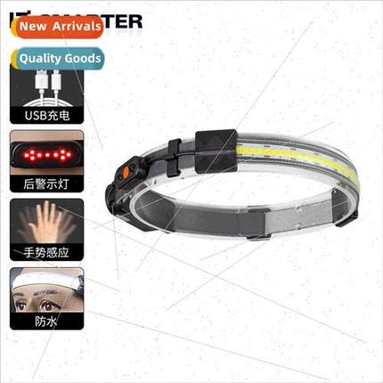 New LED mini multi-function rechargeable head lamp COB outdo