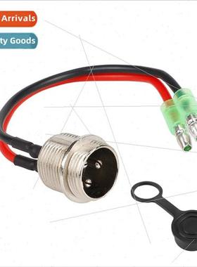 GX16 large aviation head battery charging port 3-pin electri