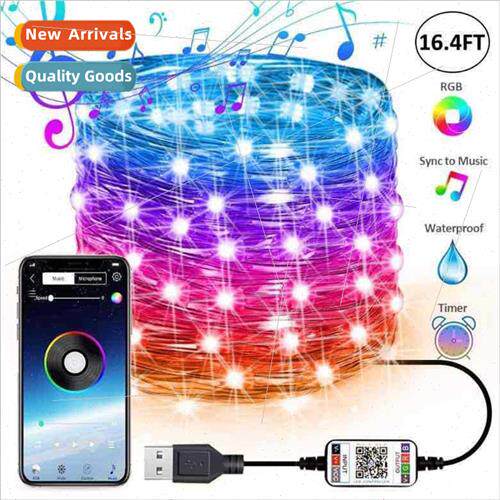 String lights led lights APP copper wire USB bluetooth RGB s