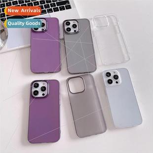 and womens 适用 frosted iPh case mens phone Simple 15ProMax