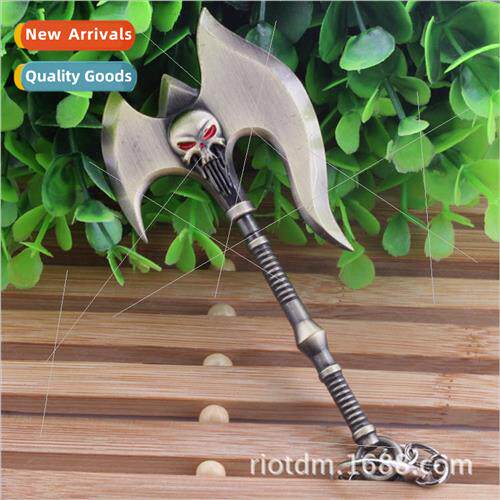 Anime model ornaments  Drax weapon key accessories keychain