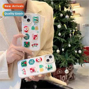 dimensional Santa ins iPhone three socks Creative Claus