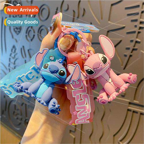 Star Baby Stitch Stitchie Angie drip rubber doll car keychai
