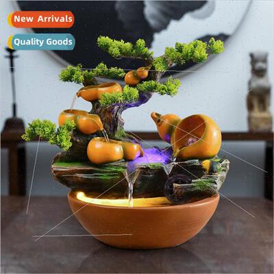 Store wealth feng shui wheel jade cabbage living room runnin