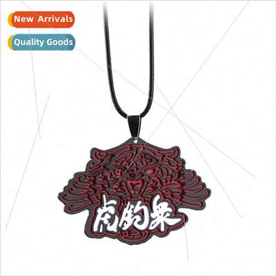 Jewelry game  cyberpunk 2077 metal necklace keychain pendant