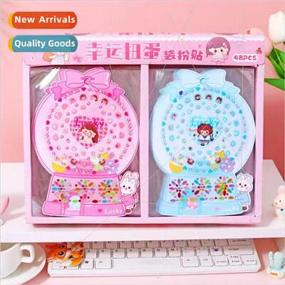 Childrens manicure patches nail stickers set girls play hous