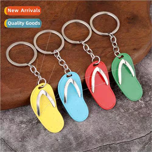 Creative mini modeling metal flip-flops flip-flops beach sho