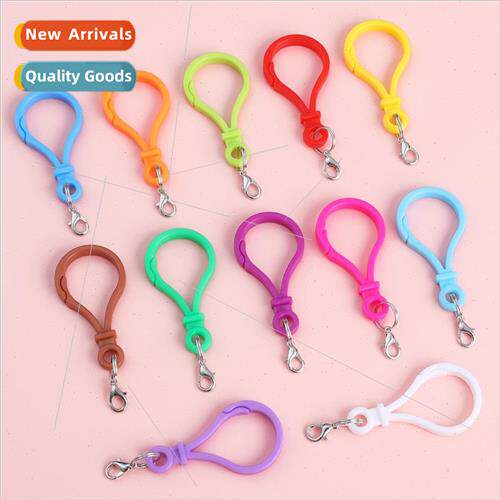 Acrylic medium light bulb keychain with lobster clasp DIY ha