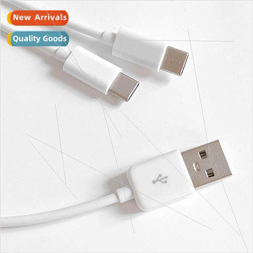1 Meter USB 2-in-1 TYPE C Charging Cable Charge 2 TYPE C Mac