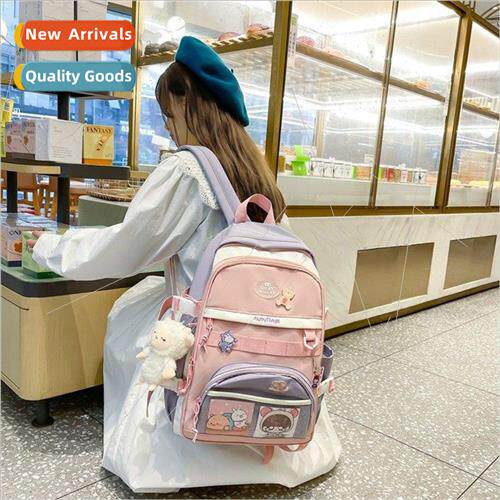 Mori system casual color collision Japanese schoolbag ins fe