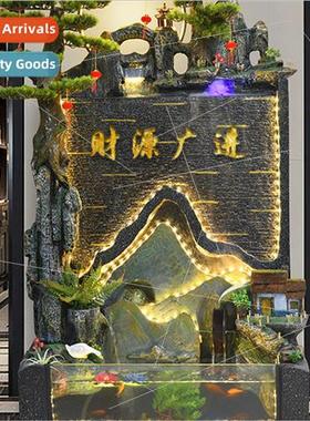 Large floor circulation water aquascape fish tank wigwam flo