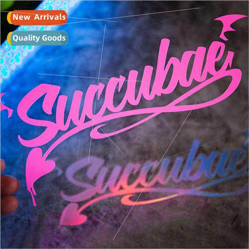 Imp siren Succubae car stickers window glass decorative stic
