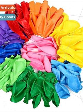 Latex balloon set 10 inch round thickened 2.2 grams to visit