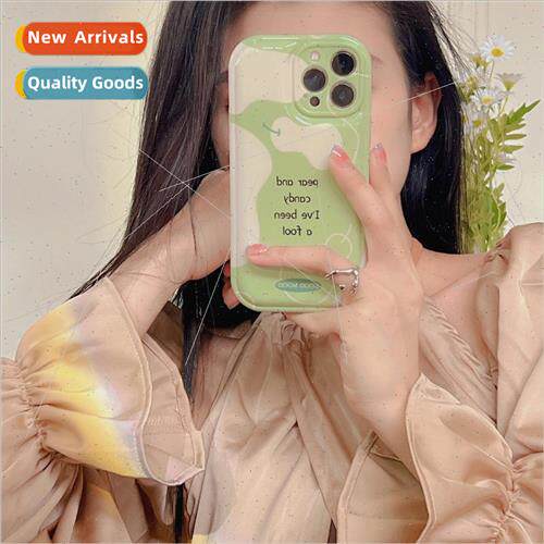适用 iphone13pro max summer green pear apple 12 phone case 1