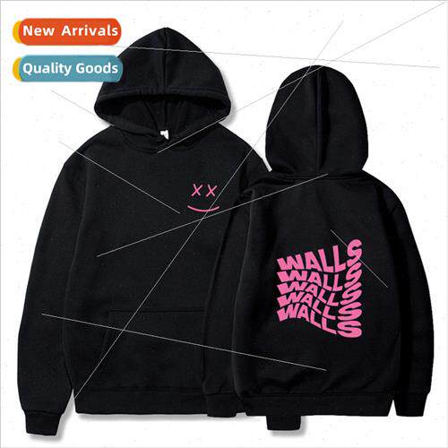 2021 new Harry Styles around the smiley face print winter ca