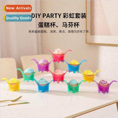 New muffin cups steamed handmade creative cake pudding tart
