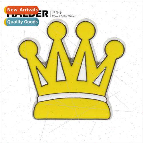 Crown alloy brooch pin badge birthday gift gift cartoon clot