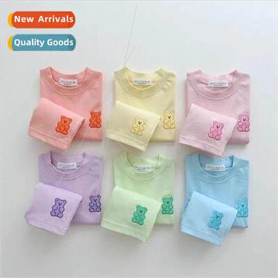Childrens clothing 23 summer in small children Korean  of th