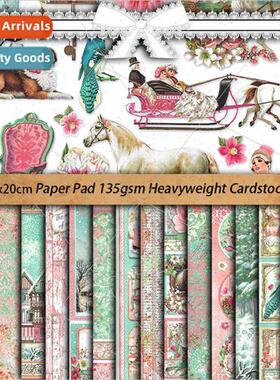Stamperia Paperback Sweet Winter 17 Material Paper Foldable