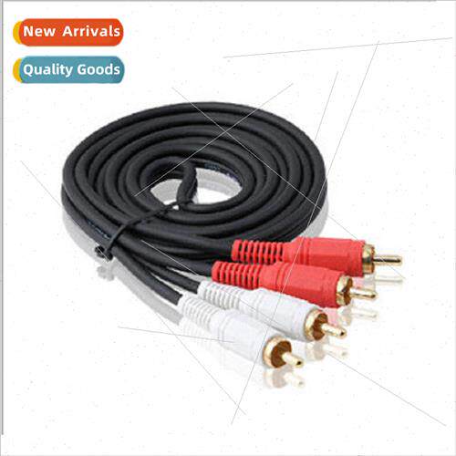 Computer accessories 1.5 meters 2 to 2 Lotus cable RCA audio