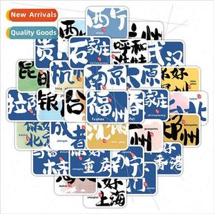 cartoon graffiti stickers scooter city decorative not ins