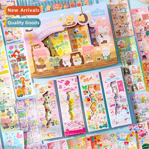 Cartoon Small Things Land Adventures Guca Sticker Set Cute K