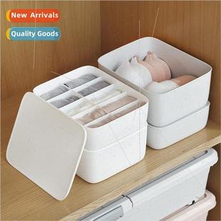 Underwear Compartment Storage Plastic Box Home