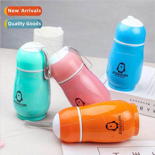 New  cup stainless steel cartoon water cup big belly simple