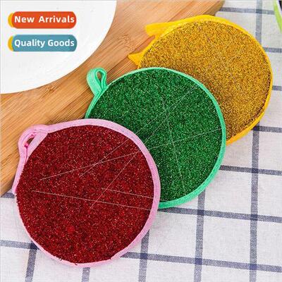 Household cleaning wipes round double-sided sponge wipe Peps