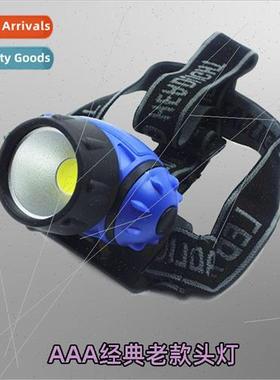 Model 050 COB Floodlight Outdoor Work Headlamp AAA 3 Section