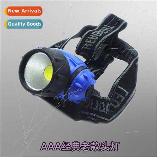 Model 050 COB Floodlight Outdoor Work Headlamp AAA 3 Section