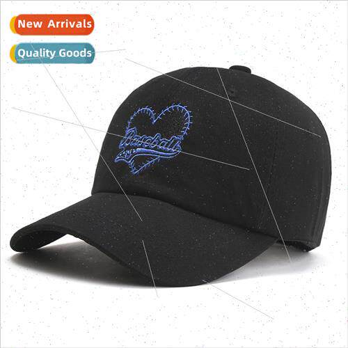 Spring and summer new fashion soft top Baseball heart-shaped