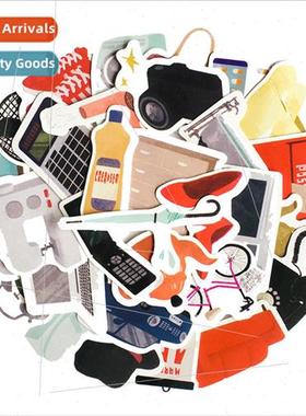 mple living supplies 31 pcs hair dryer sofa helmet stickers