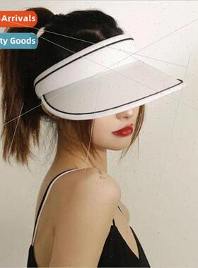 UV hollow top hat spring and summer riding without turning o