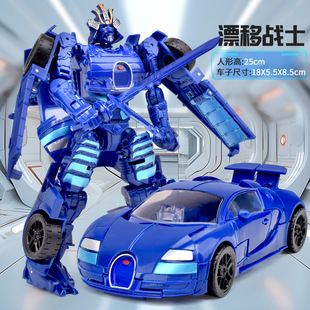 变形汽车机器人漂移准星十字线惊破擎天之柱手办金刚合金正版玩具