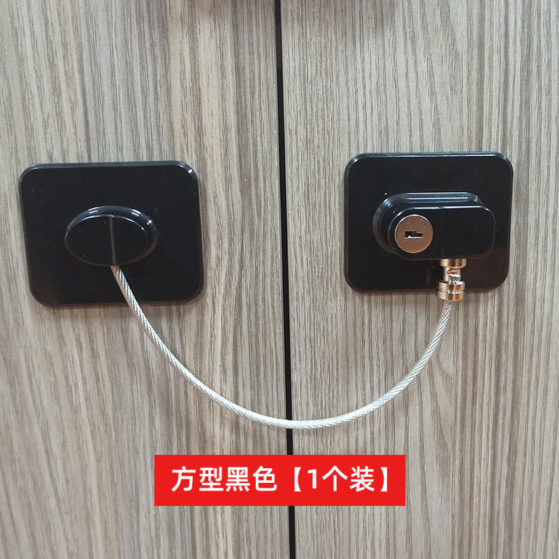 儿童安全锁冰箱锁多功能抽屉柜锁wish热卖窗户限位器窗户锁