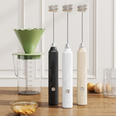 打奶泡器电动搅拌棒咖啡打泡器奶泡机奶油打发器打奶器手持搅拌器