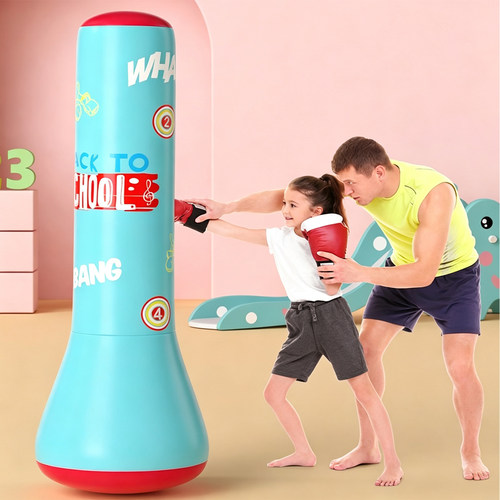 儿童充气拳击沙袋小孩家用不倒翁