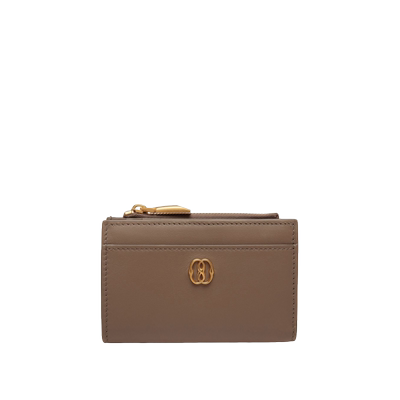 BALLY巴利女士Emblem深褐色钱包