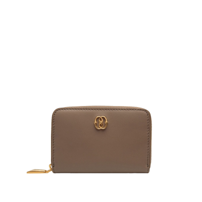 BALLY巴利女士Emblem深褐色钱夹