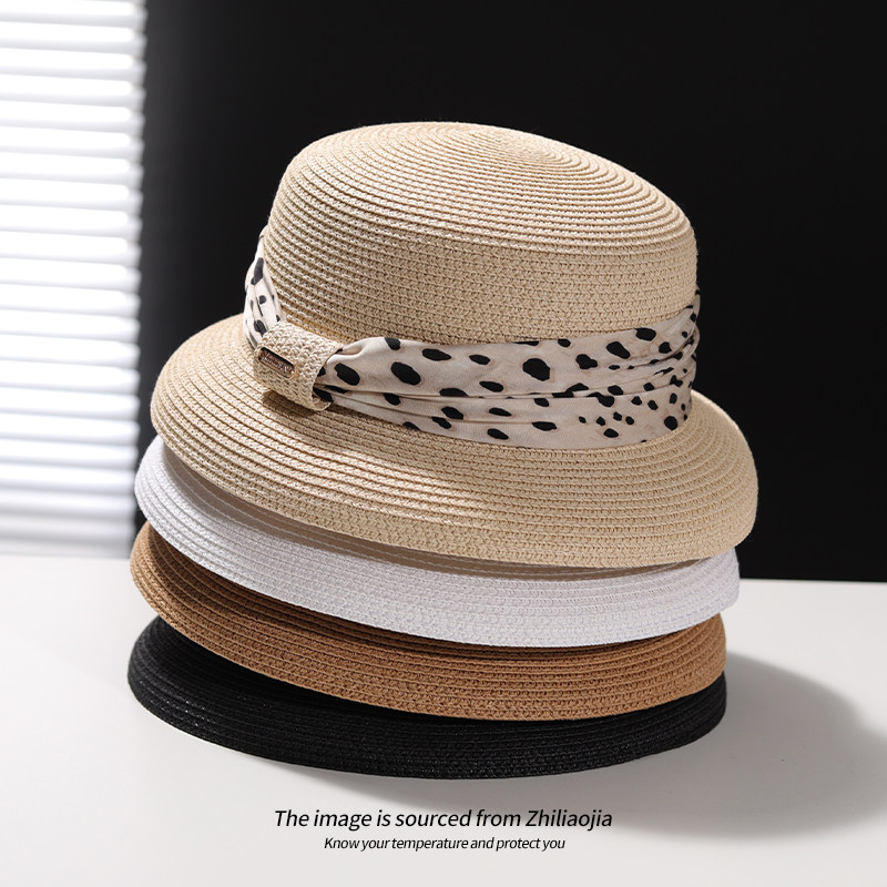 赫本风草帽女海边度假防紫外线草编太阳帽优波点时尚编织帽子盆帽,服饰配件/皮带/帽子/围巾,帽子,淘宝优惠券,粉丝福利购,淘宝优惠卷