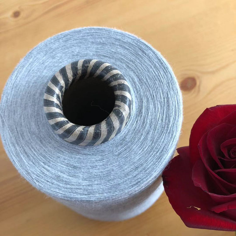 32ST/R  06号色 色纺麻灰纱 可加工定制  江阴泽天缘纱线