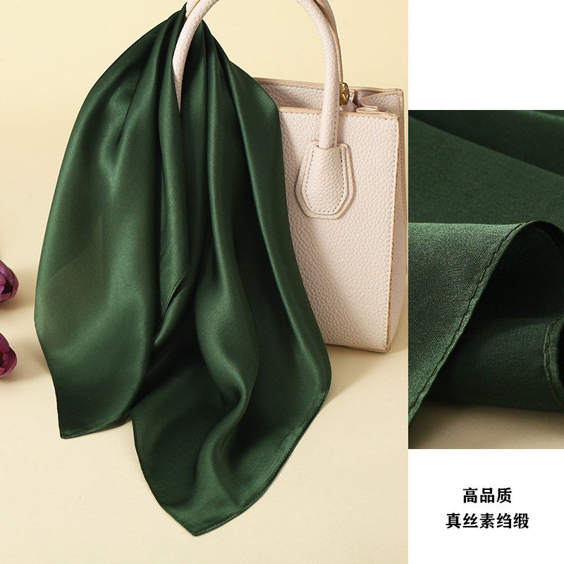 真丝小方巾丝巾女桑蚕丝围巾2025新款纯色冬季薄款系脖纱巾高级感,服饰配件/皮带/帽子/围巾,围巾/丝巾/披肩,淘宝优惠券,粉丝福利购,淘宝优惠卷