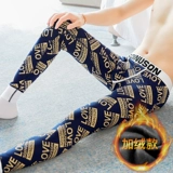 Мужские удерживающие тепло штаны, рубашка, термобелье, бархатные леггинсы, увеличенная толщина, в обтяжку