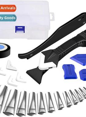 Caulking Tools 28-Piece Stainless Steel Caulking Nozzle Appl