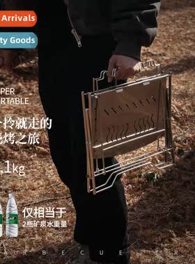 Barbecue Grill Patio Grill Outdoor Barbecue Grill Folding Ea