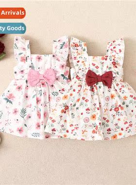 Girls spring  fall  2022 new n sleeveless small children in